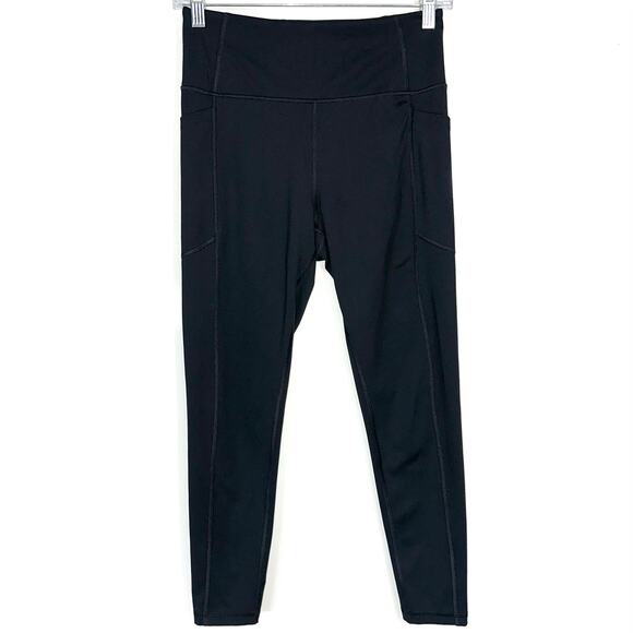 Victorias Secret Incredible Black Pocket High Rise Ankle Legging Size 8 - Picture 1 of 12